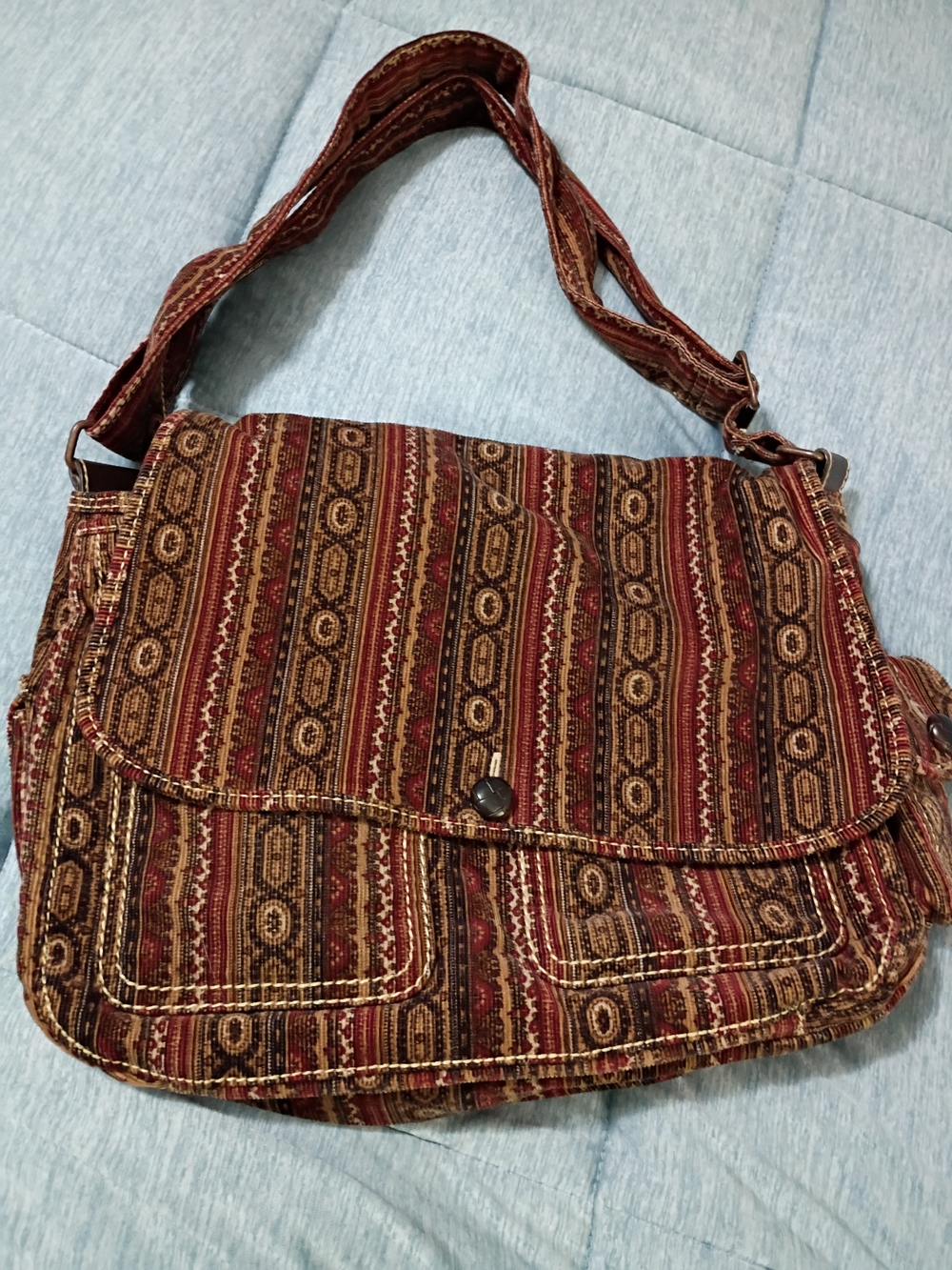Fossil Vintage Y2K Bohemian Crossbody